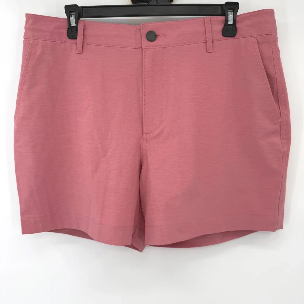 Faherty Shorts Mens 33 Pink All Day Short 5